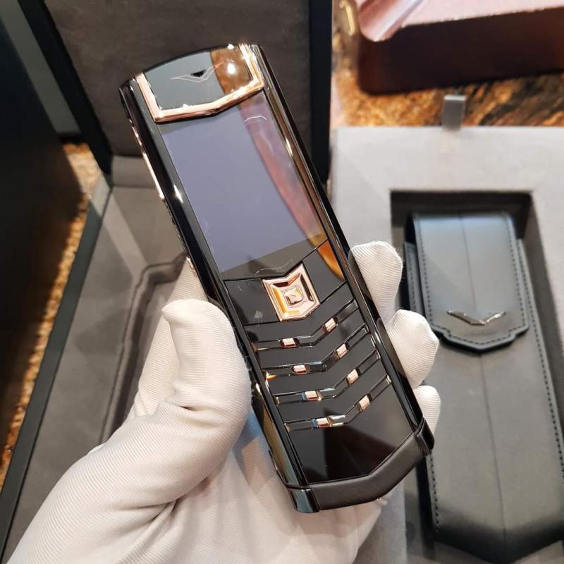 Vertu Signature S Red Gold Mixed Metals